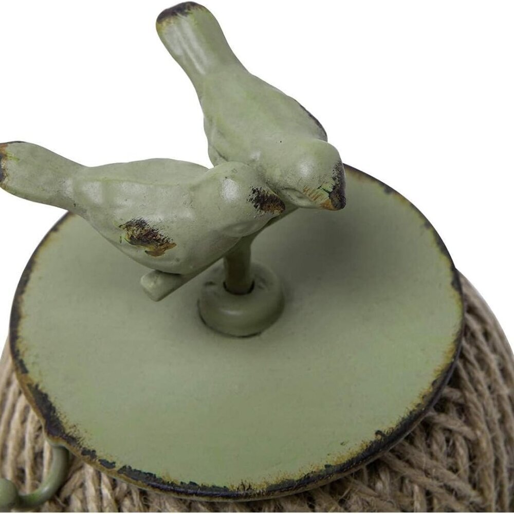 Vintage Jute Twine Spool with Scissors Holder Set for Garden Farmhouse Kitchen A - Picture 7 of 9